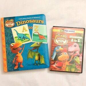PBS Kids Dinosaur Train DVD and Book Bundle